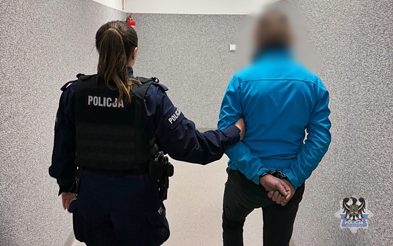 Kontrola drogowa zakończona dla 48-latka pobytem w celi