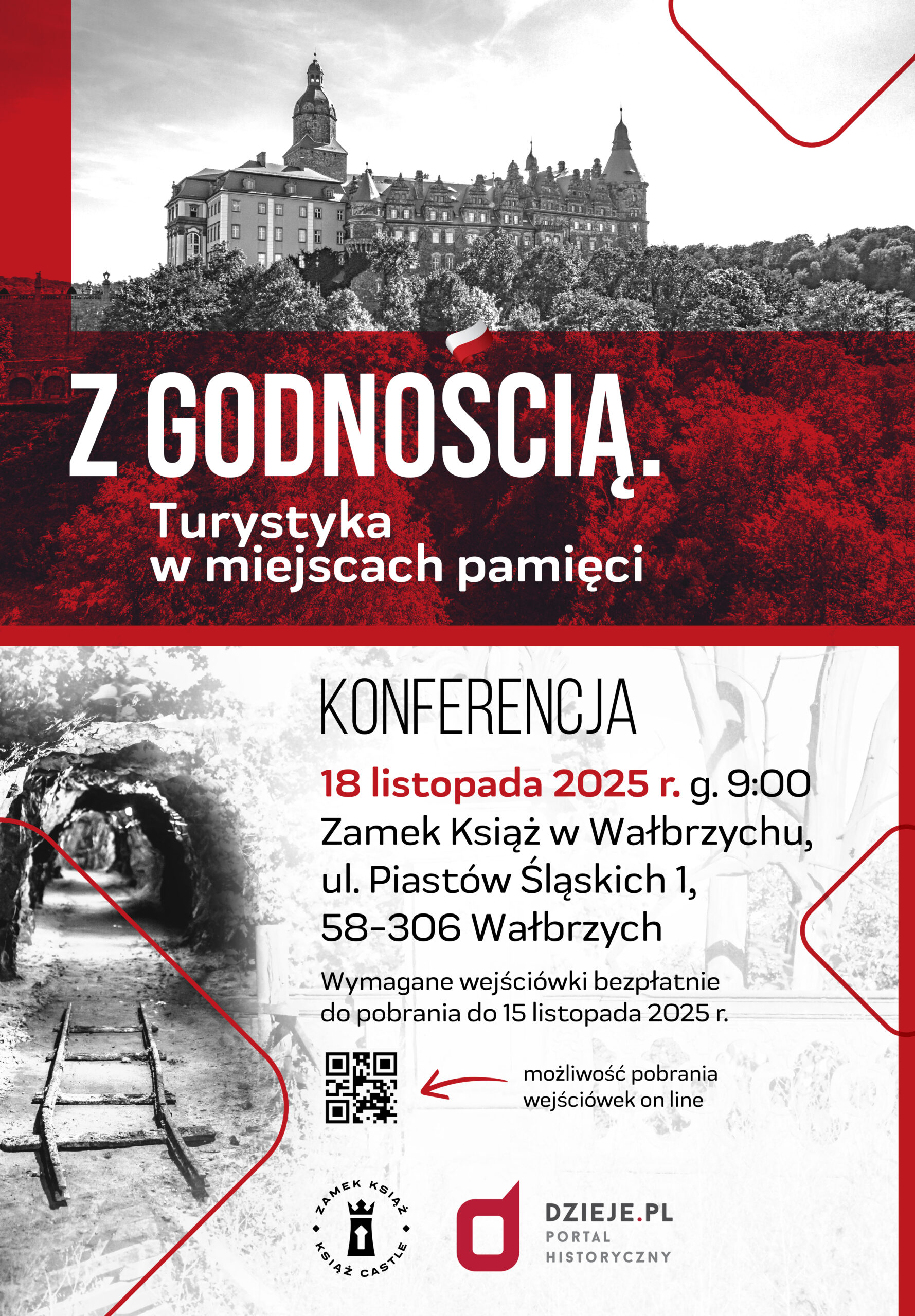 Konferencja „Z godnością. Turystyka w miejscach pamięci” w Zamku Książ w Wałbrzychu