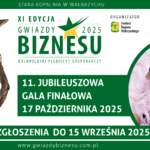 Gwiazdy Biznesu 2025 – zgłoszenia tylko do 15 września!