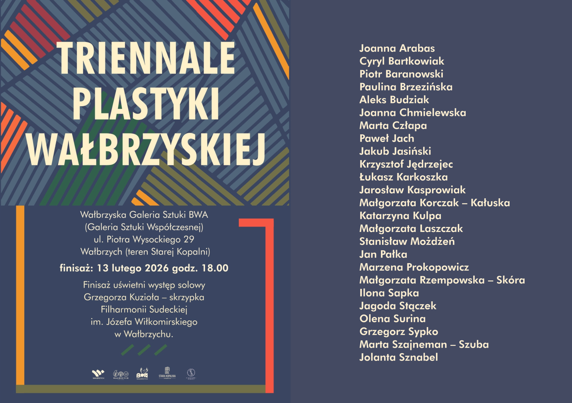 Finisaż wystawy „Triennale Plastyki Wałbrzyskiej 2025”