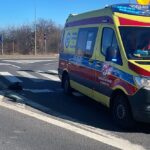 Rowerzysta trafił w poważnym stanie do szpitala