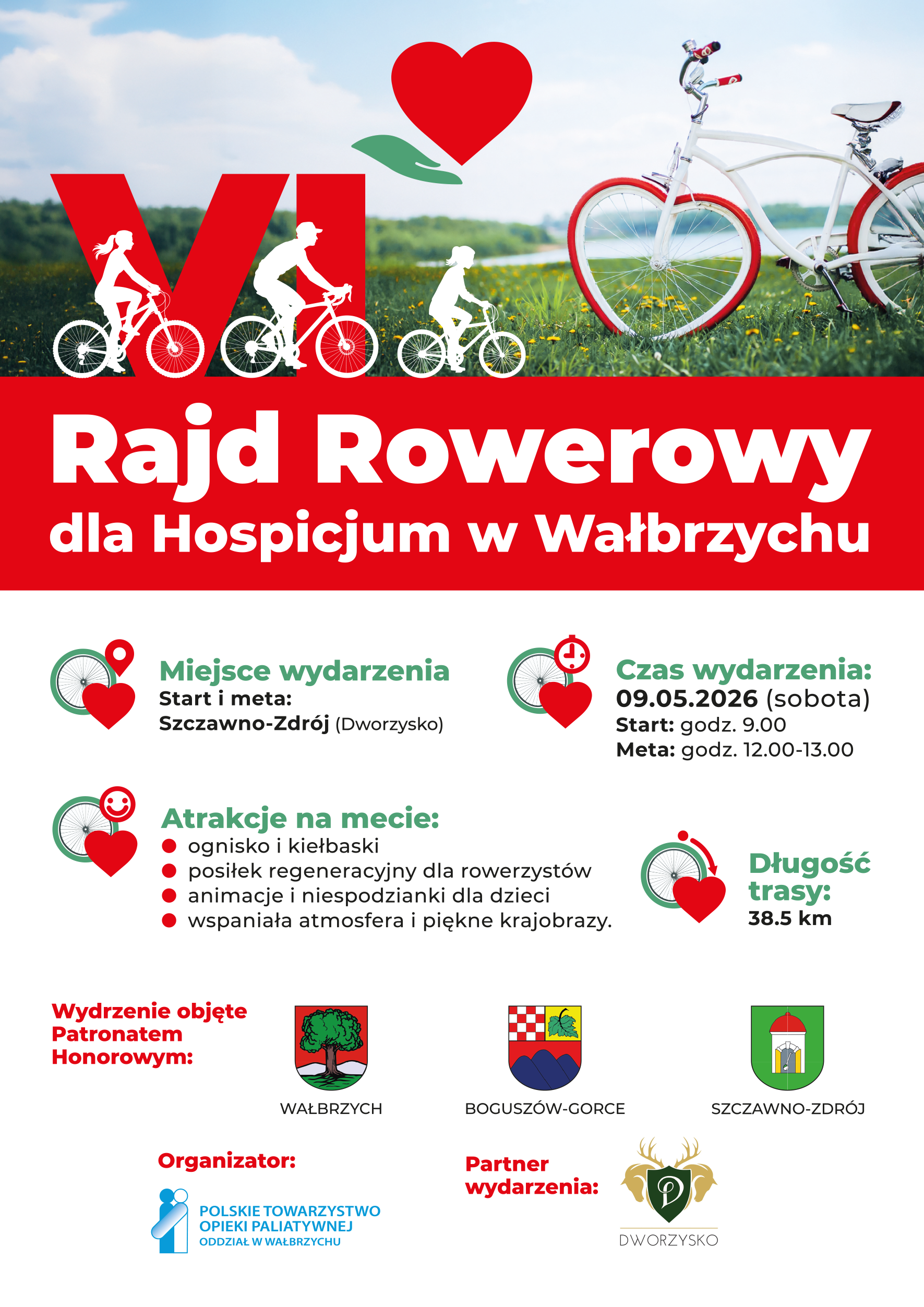 Rajd dla wałbrzyskiego Hospicjum