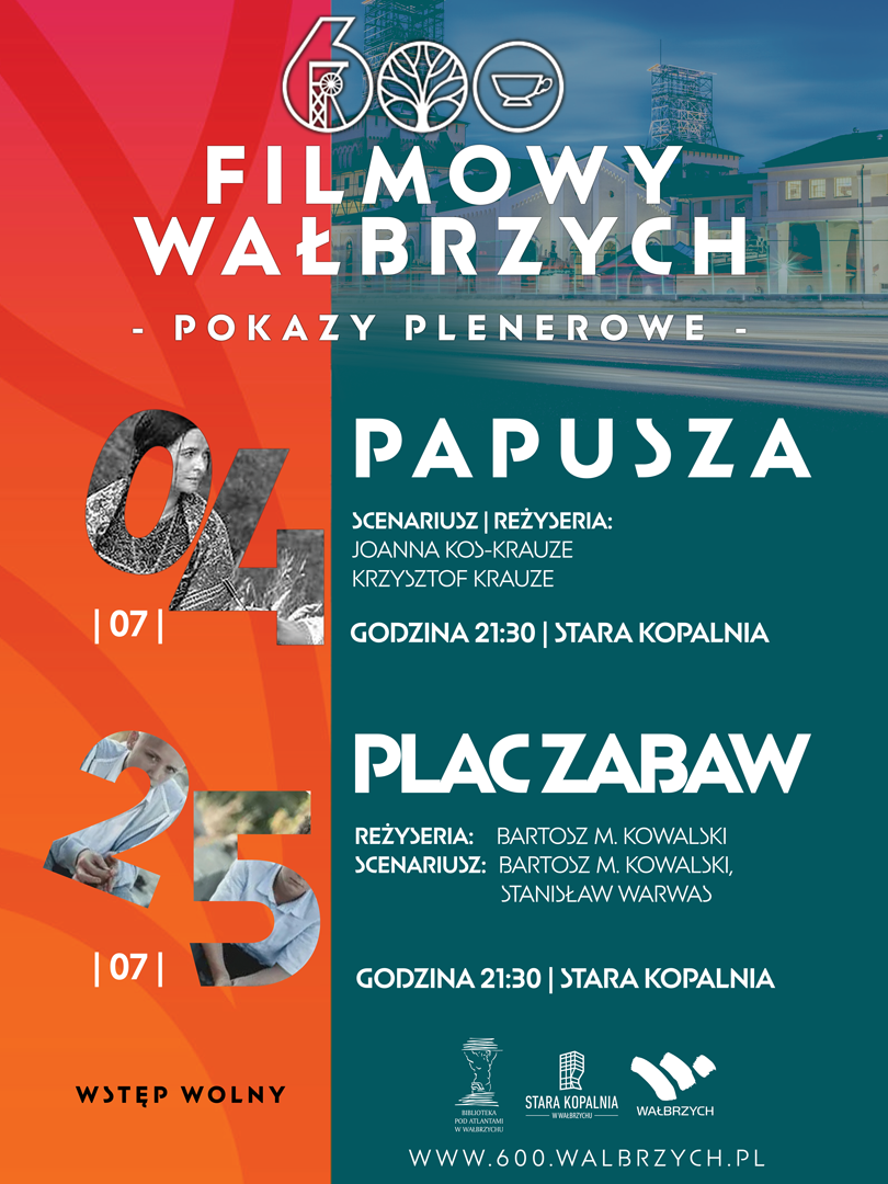 Letnie kino pod gwiazdami – ruszają plenerowe pokazy cyklu „Filmowy Wałbrzych”